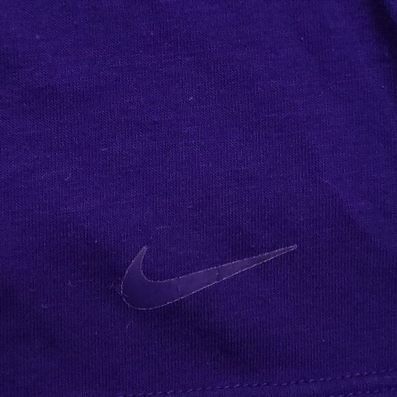 Nike Dri-Fit Athletic Pullover Long Sleeve Shirt Mens Size Extra Small XS Purple - Picture 7 of 9